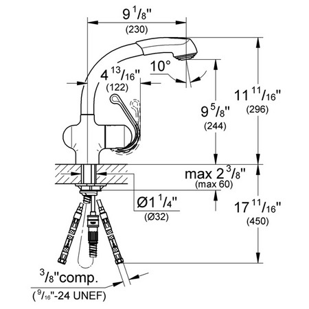 Grohe Ladylux Kitchen Faucet Parts Diagram - Bios Pics